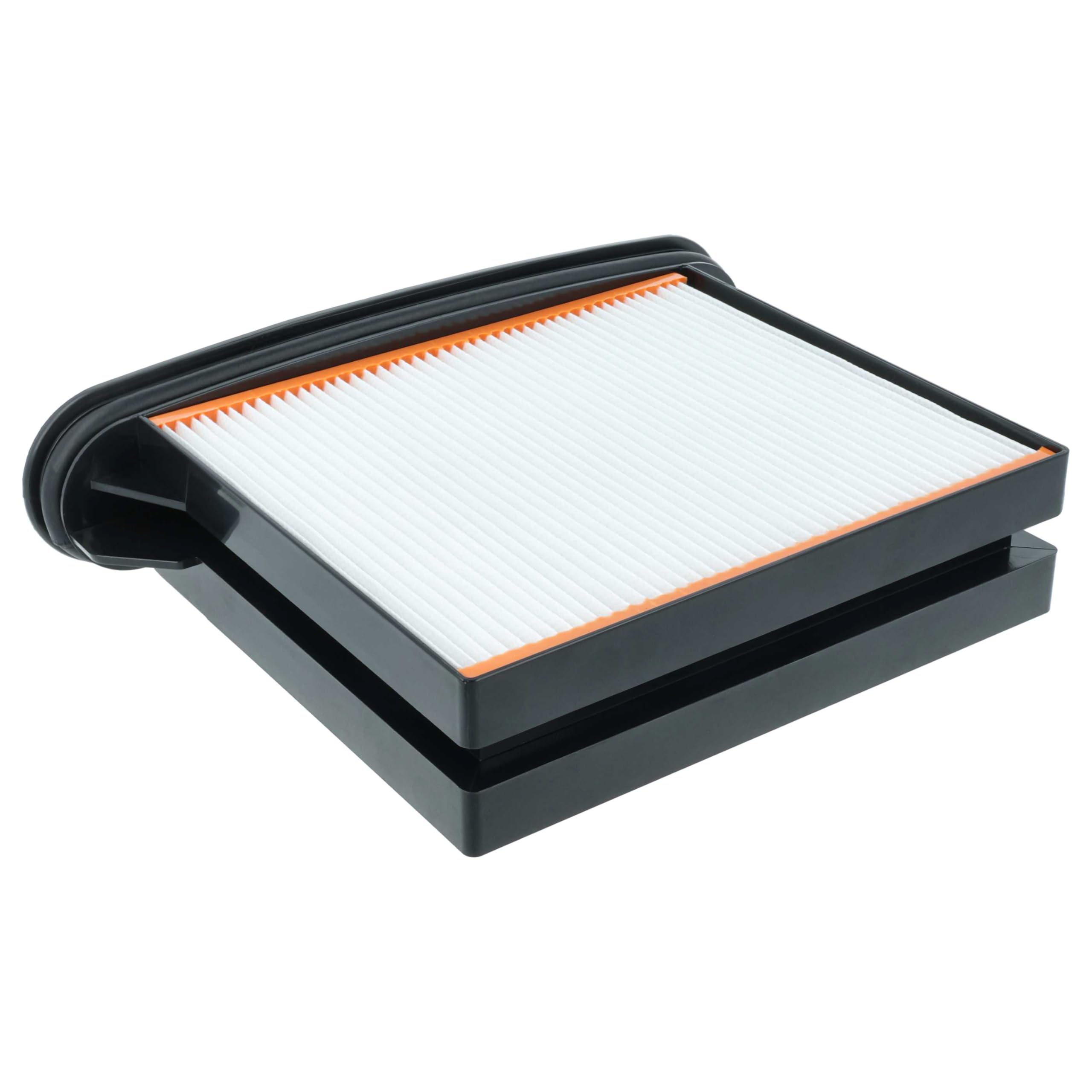 vhbw Filtro plisado plano H11 compatible con Starmix FK 4300 aspiradora industrial, seco y húmedo - Elemento filtrante