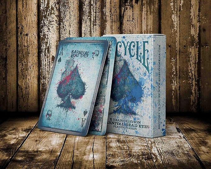 Big Blind Media Karnival Dead Eyes X Edition Bicycle Playing Cards