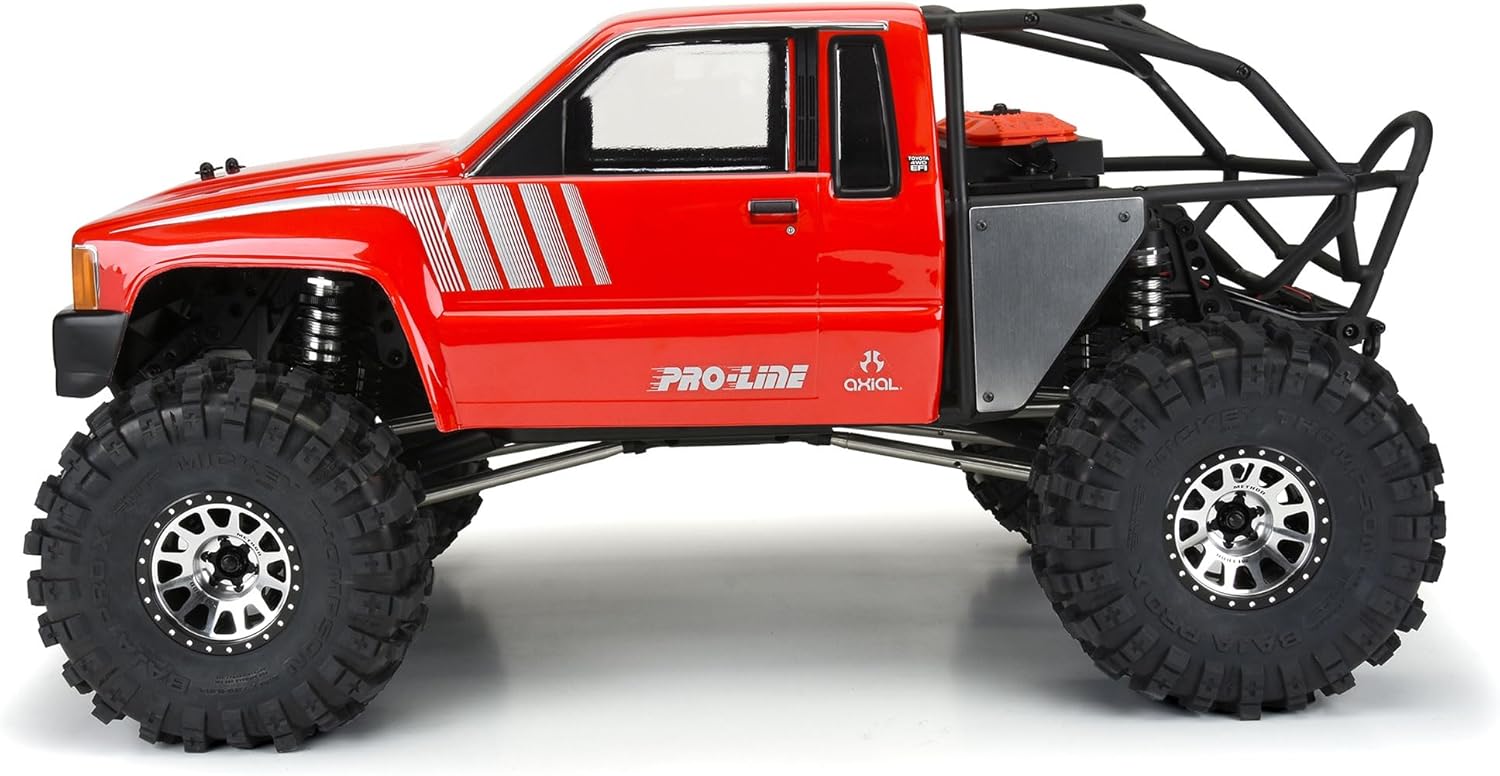 Pro-Line Racing 1985 Toyota Hilux SR5 Cab Only Clear Body for SCX6 PRO362200