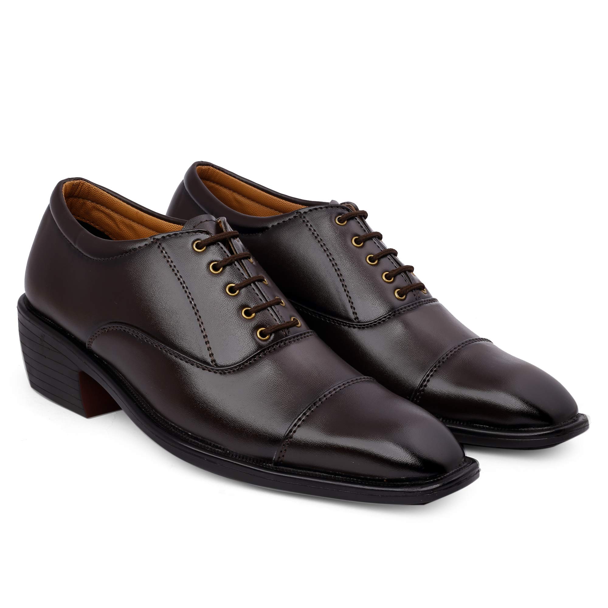 bxxy Men's Height Increasing Formal Office Wear Lace-Up Shoe-picture-53