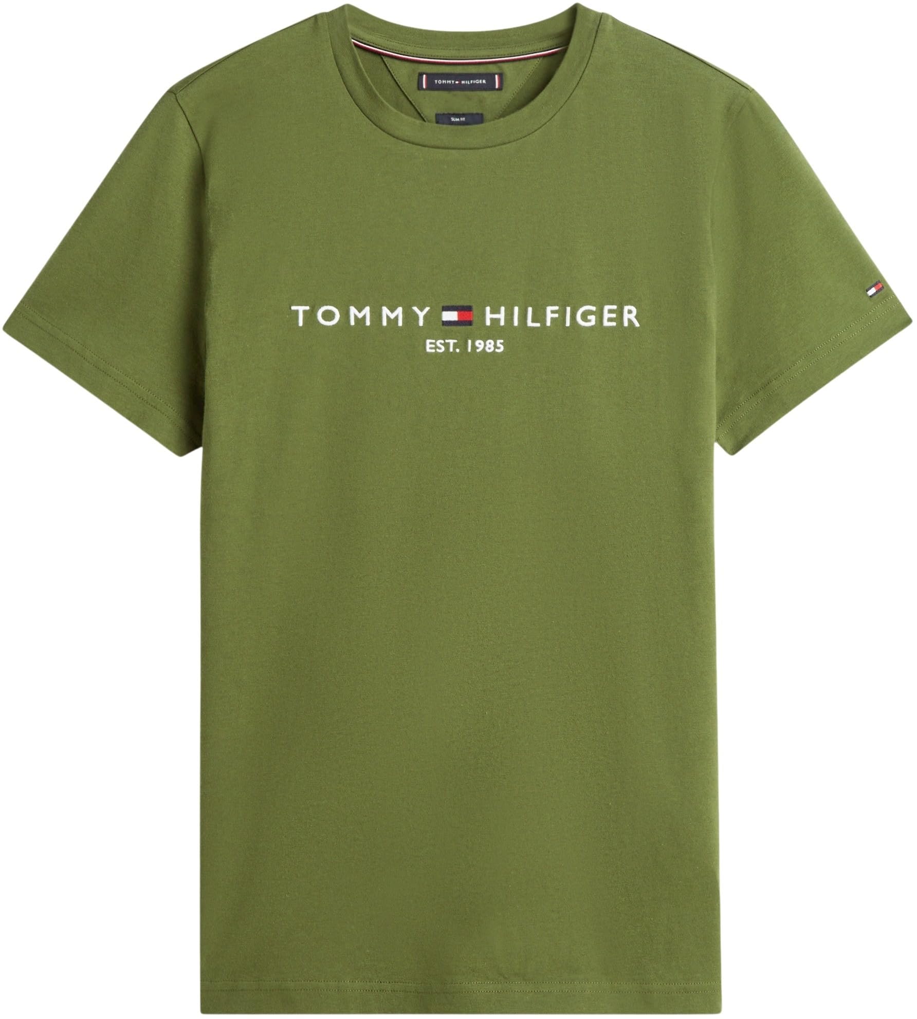 Tommy Hilfiger Herren T-Shirt Kurzarm Slim Fit
