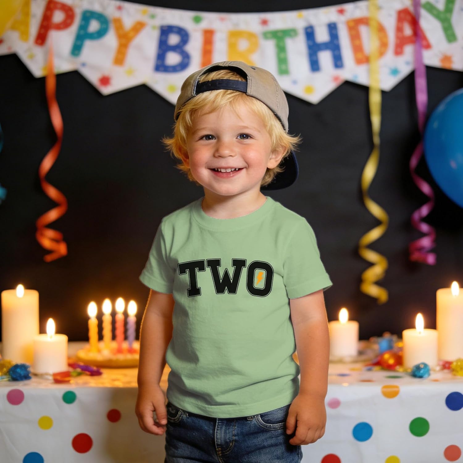 Birthday Boy Shirts 1st 2nd 3rd 4th 5th Toddler Baby Boys Birthday Outfits B-Day T-Shirt Tees Gifts Party Tops