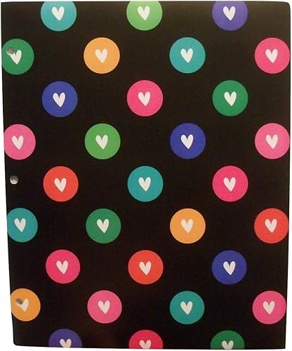 Miniatura 4 de Studio C Carolina Pad - Juego de 3 carpetas de polietileno ~ Happy Go Lucky (Turtle Love, Colorful Hearts of Love, Loving Heart)