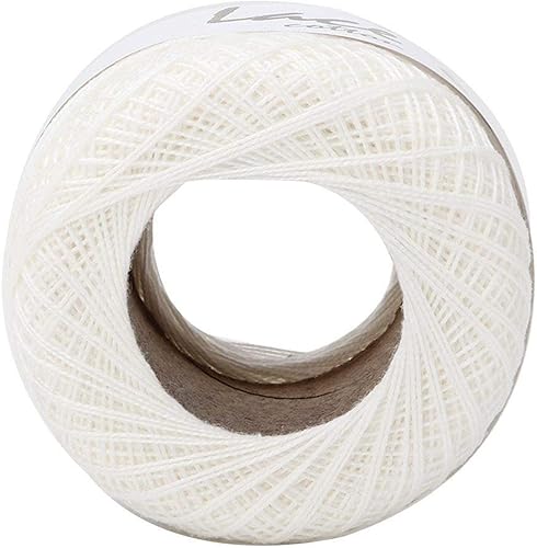 Miniatura 6 de Popular verano seda luz línea fina hilo de algodón hilo de ganchillo hilo de encaje para tejer bordado con un ganchillo(6601)