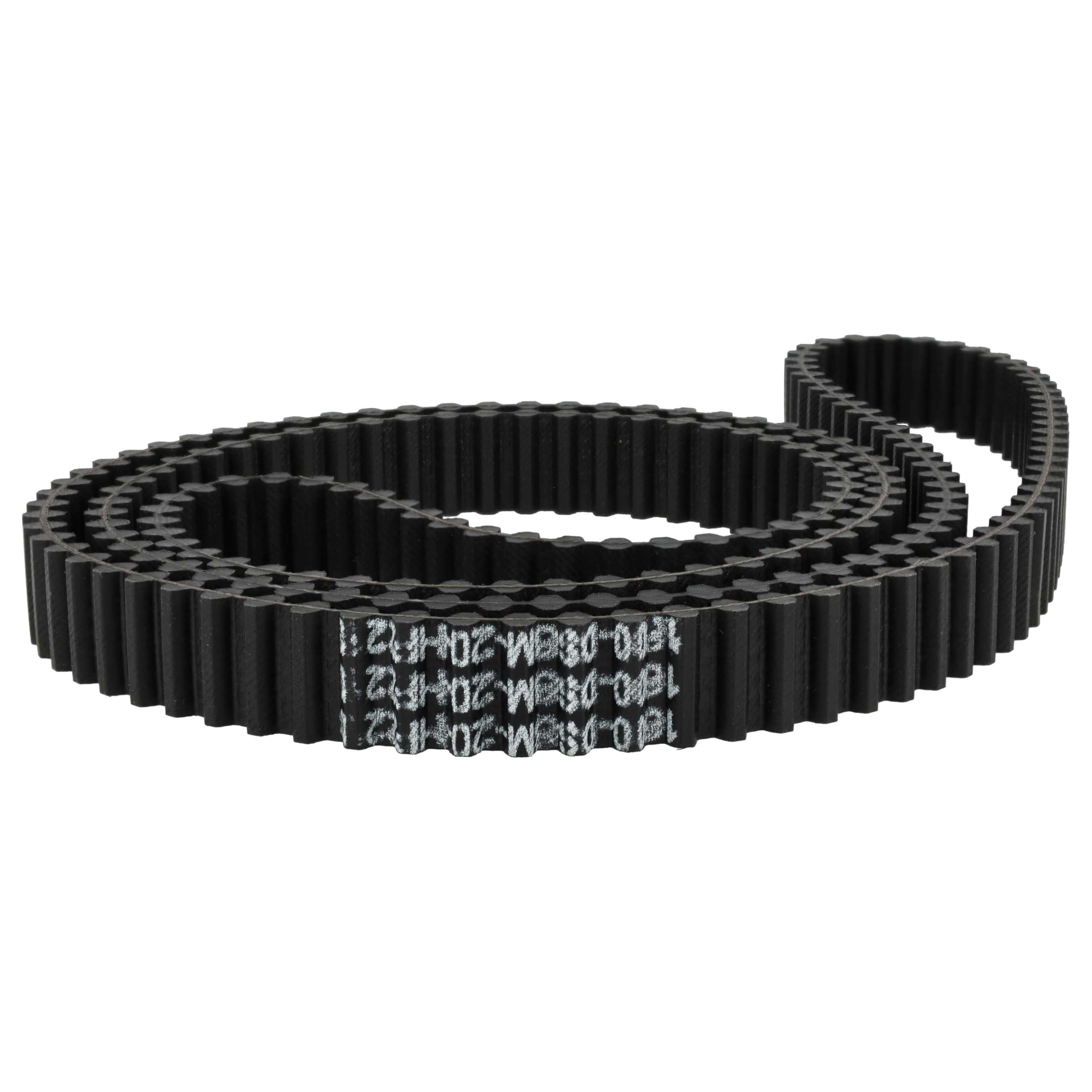 vhbw Cinghia trapezoidale compatibile con Castelgarden TC 102 hydro, 102 tosaerba - cinghia dentata doppia