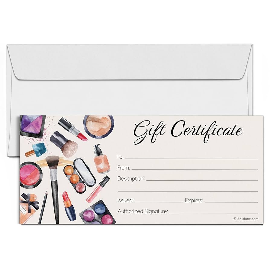 amazon-com-321done-beauty-gift-certificates-set-of-24-with-envelopes-4x9-inches-blank-for-makeup-small-business-voucher-salon-spa-cosmetics-sales-rep-made-in-usa-office-products for Free Printable Mary Kay Gift Certificates Amazon.com : 321Done Beauty Gift Certificates (Set of 24 with Envelopes) 4x9 Inches Blank for Makeup Small Business, Voucher, Salon Spa Cosmetics Sales Rep - Made in USA : Office Products for Free Printable Mary Kay Gift Certificates
