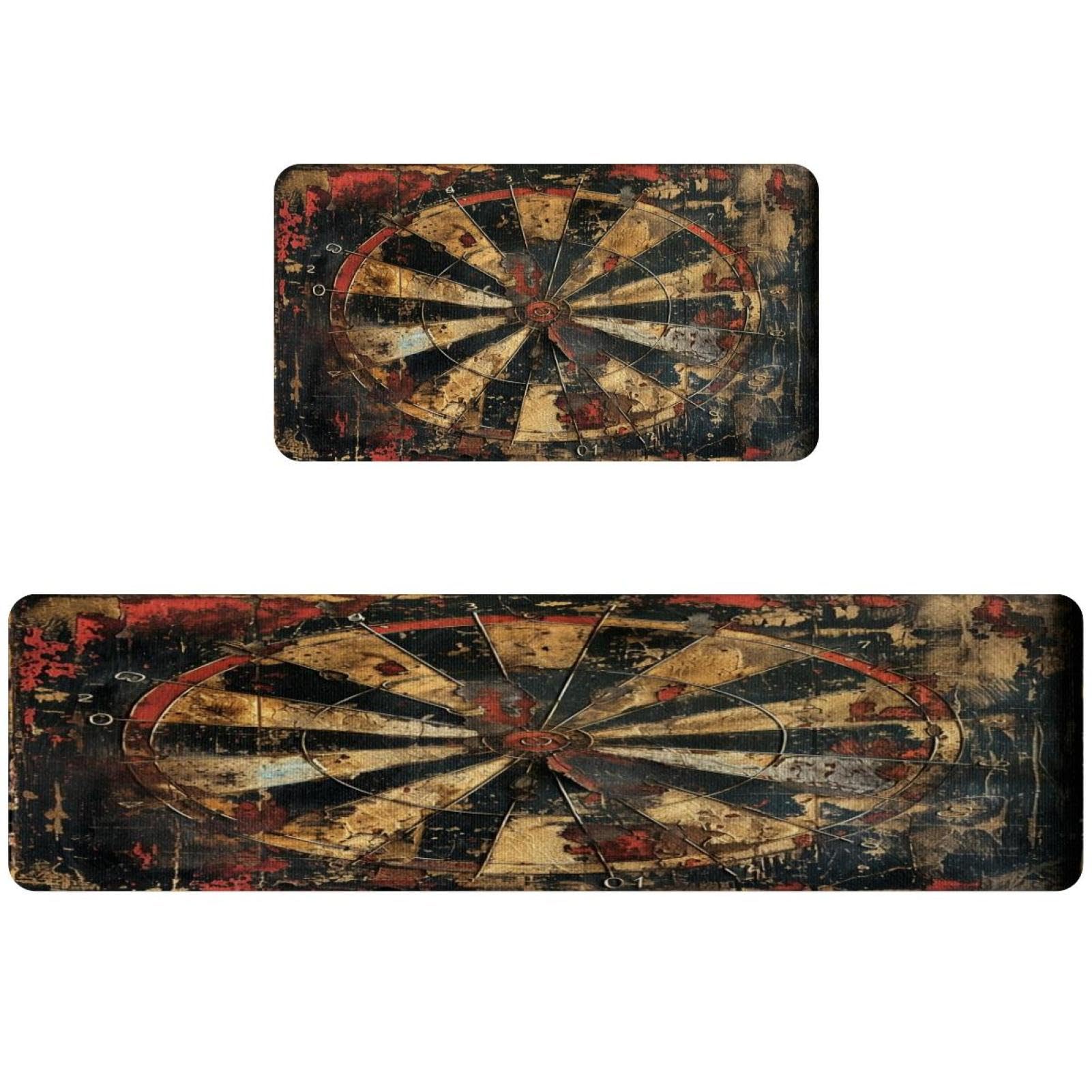Tapete de cocina de dardos grunge para dar estilo y seguridad a tu hogar