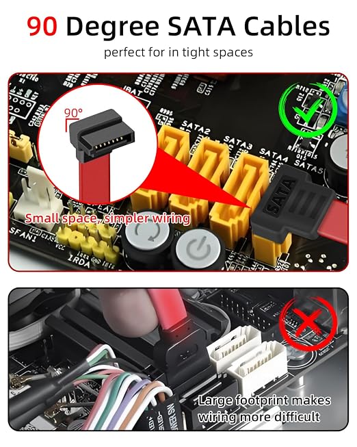 Cable SATA III 3 Inch miniatura 6