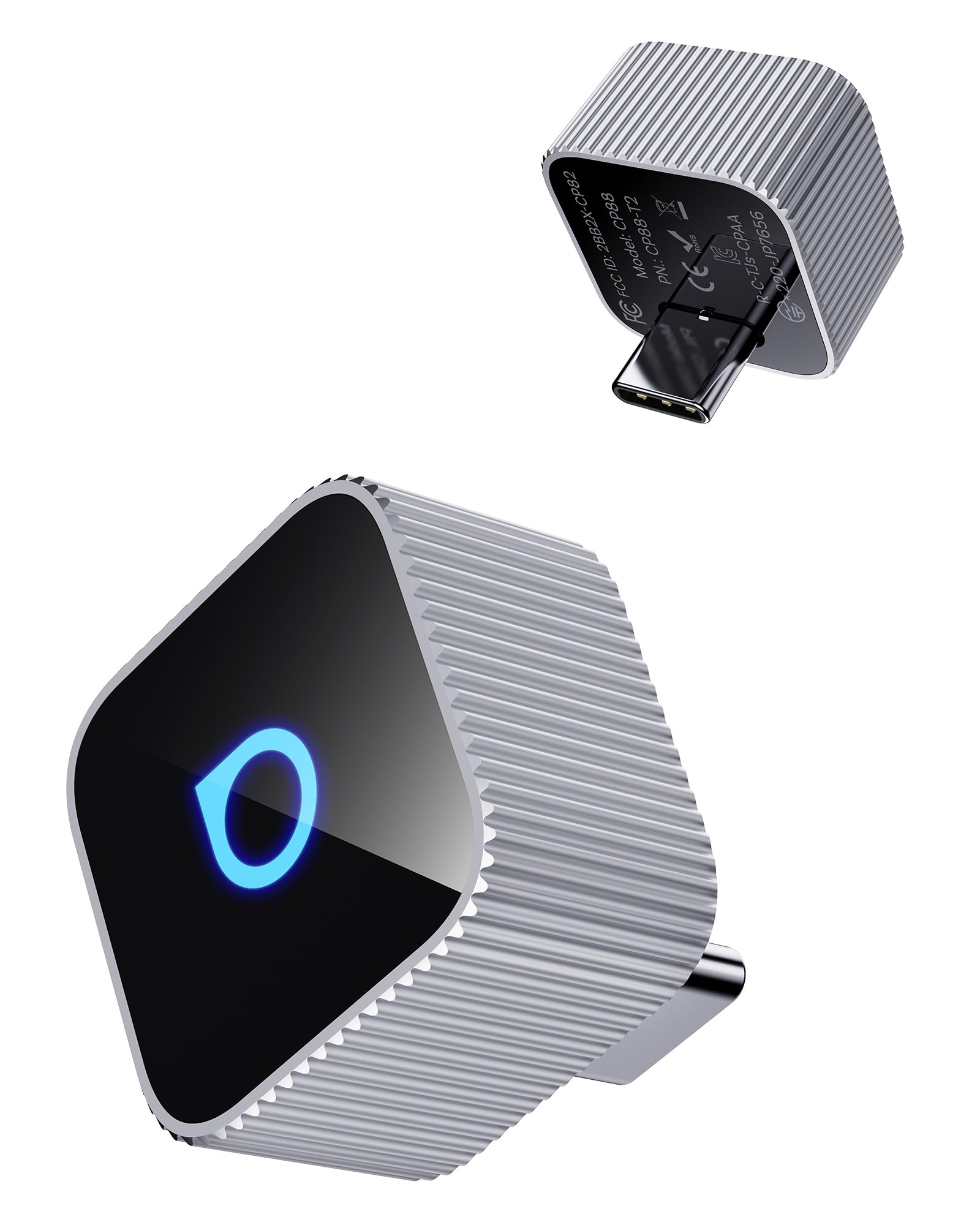 OTTOCAST Mini 3.0 Cube 2025 Mise à Niveau sans Fil CarPlay