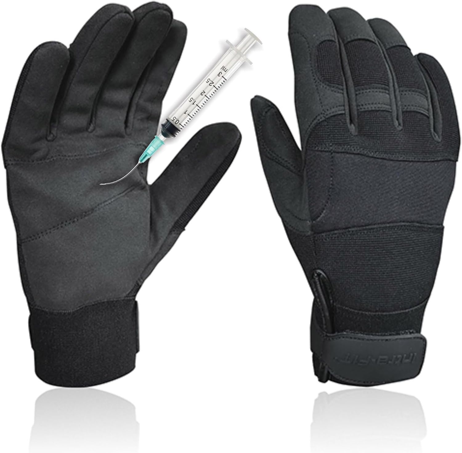 Needle Puncture & Thorn Proof Gloves, Level 3 Needlestick Resistant Work gloves for Garden & Animal Handling