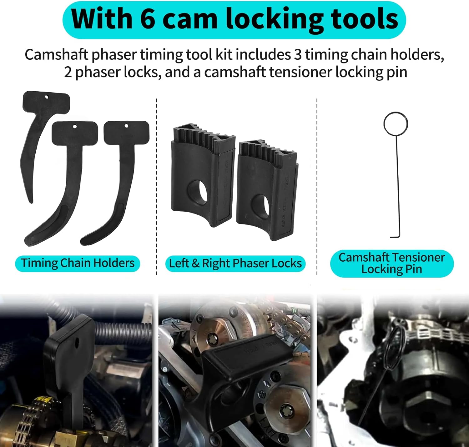 Dokili 12 Pcs 5184296AH Rocker Arm and Lifter Kit w/Cam Phaser Locking Tool Fit for Chrysler 200 300 3.6l 2011-2019 Jeep Cherokee Grand Wrangler Dodge Durango Charger Grand Caravan Ram Promaster