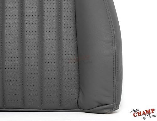 Miniatura 6 de 1997-1999 Chevy Camaro SS RS Z28 - Funda de asiento de cuero para el lado del conductor, color gris