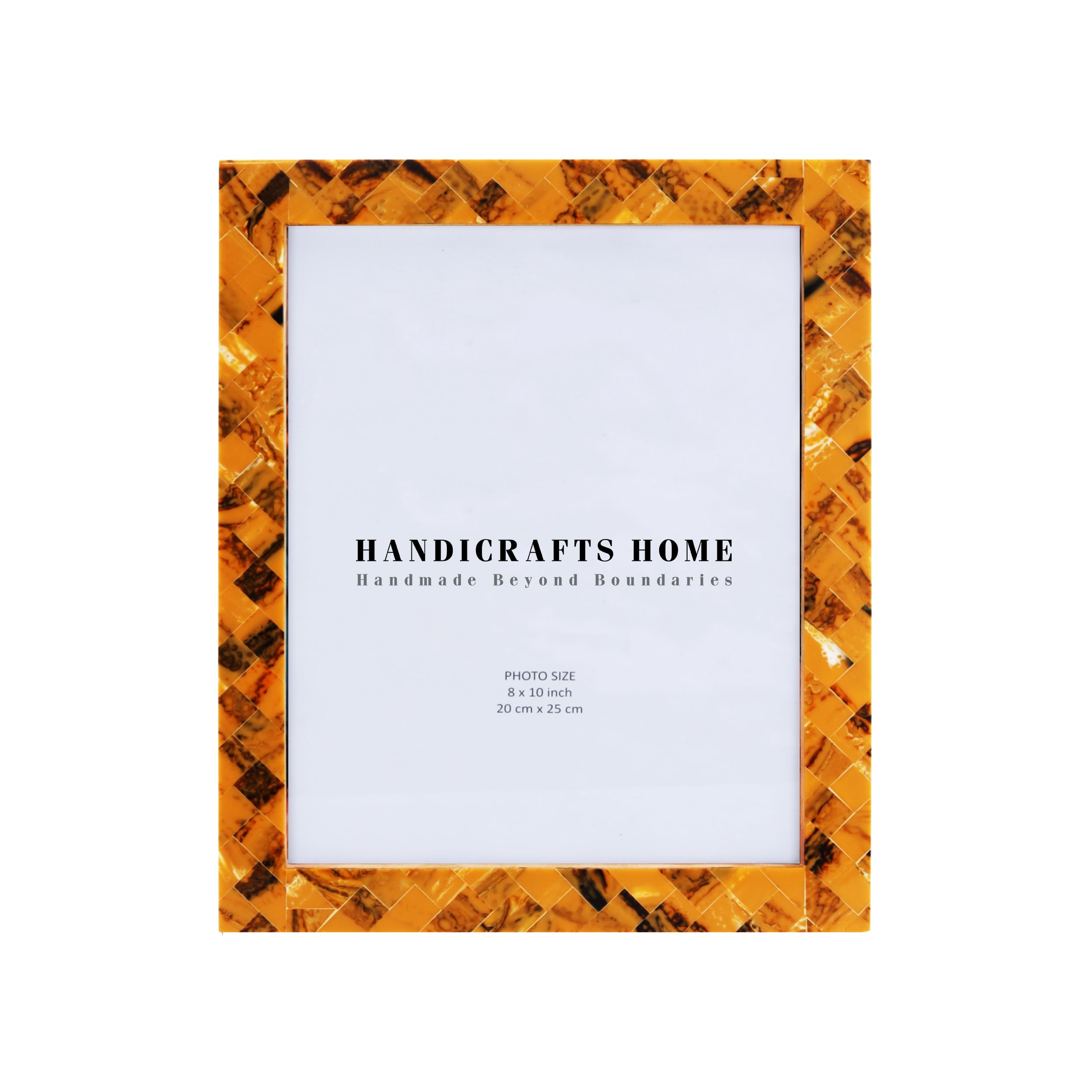 Handicrafts Home Picture Frame 8x10, Vintage Picture Frames, Handmade photo frame for Tabletop or Wall Hanging Display & Modern Fall Decor Frames, Home Decor, Gallery Wall & Shelf, Farmhouse Decor
