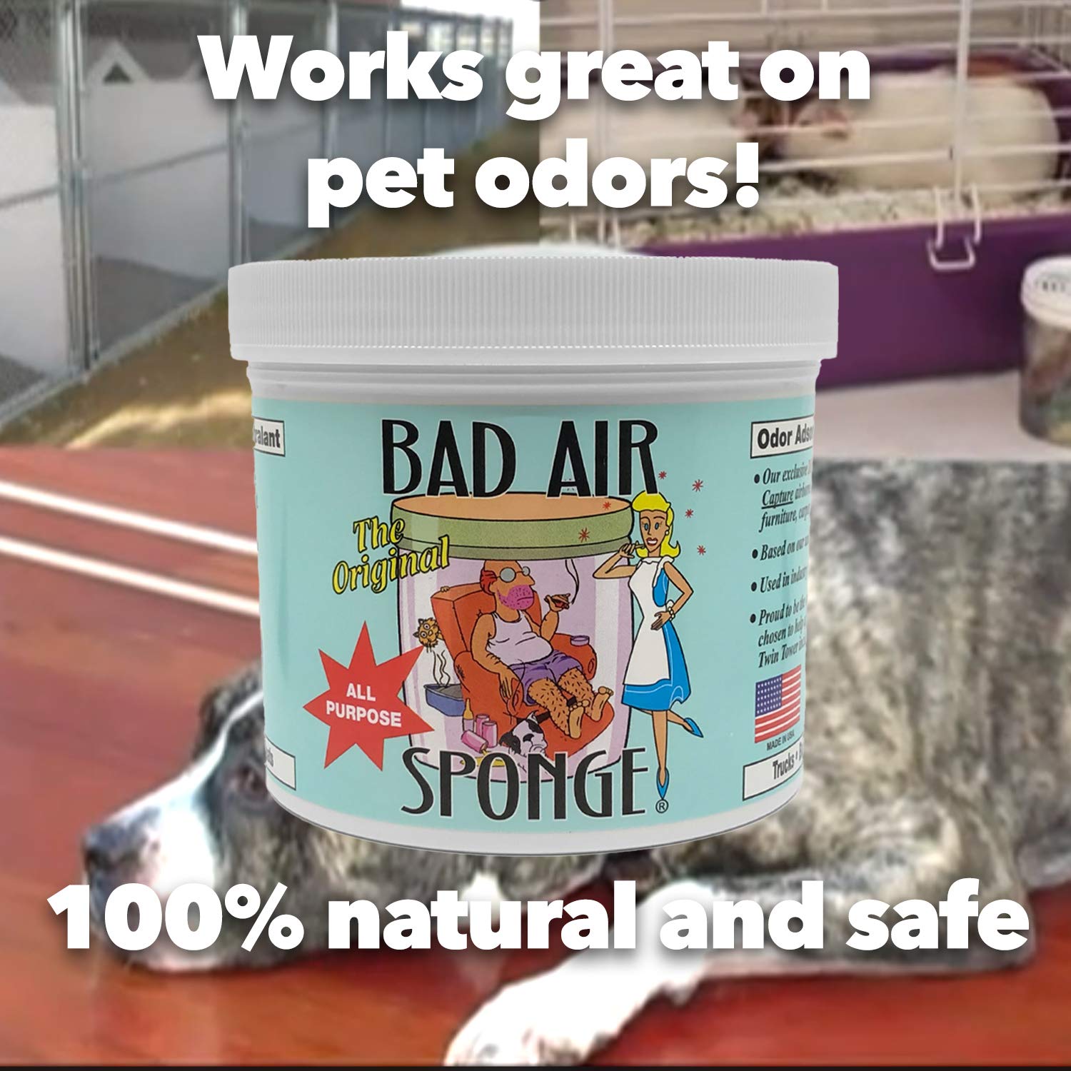 プレゼントを選ぼう！ Bad Air Sponge Odor Neutralant Neutralizes and Absorbs Odors