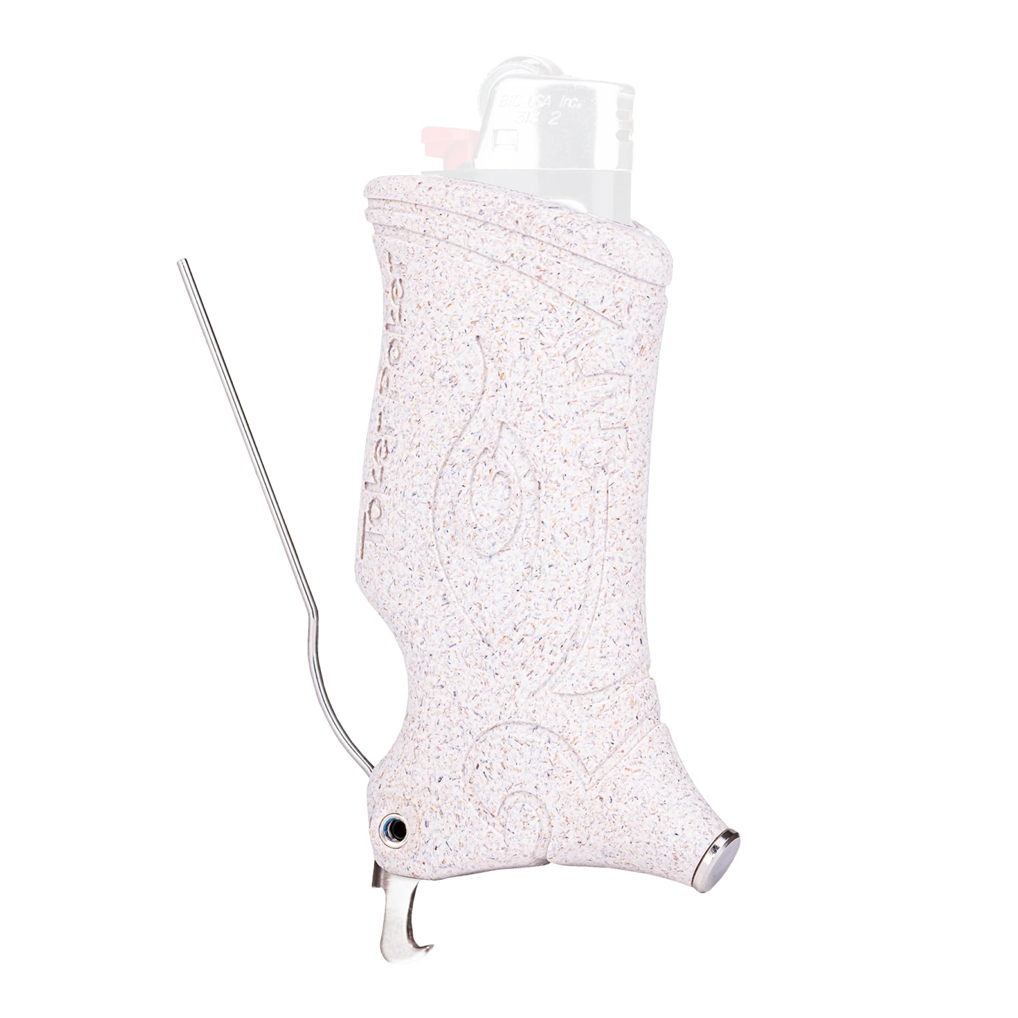 Toker Poker Bottle Opener - Oatmeal, Lighter Case Multi Tool for Camping and Other