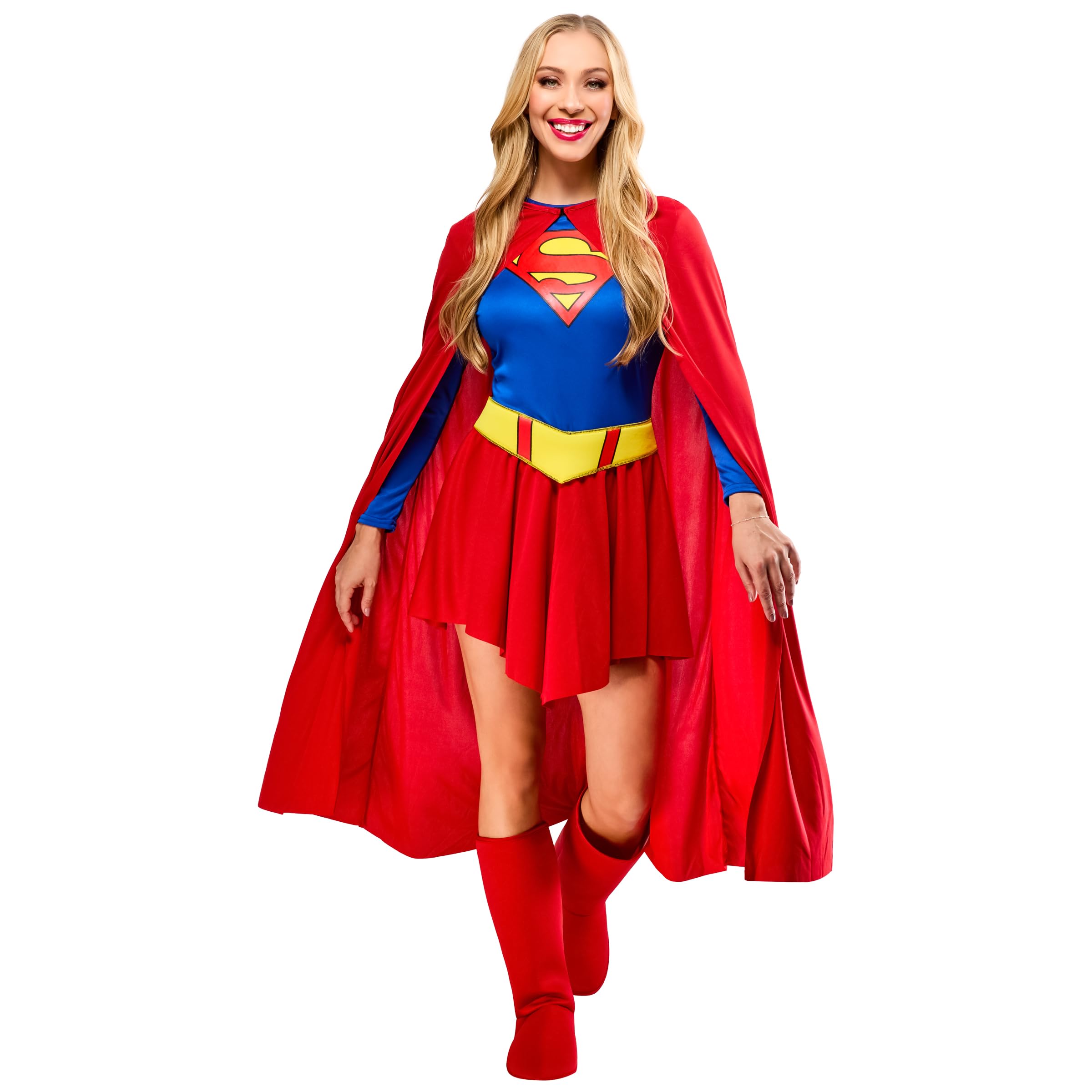 Rubies Supergirl Women's Superhero Fancy Dress Costume
