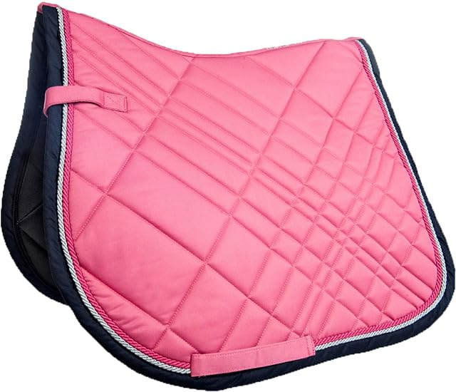 Foto 2 de 2 de HKM Vigo Sillín Tela Rosa Claro Talla Única Doma
