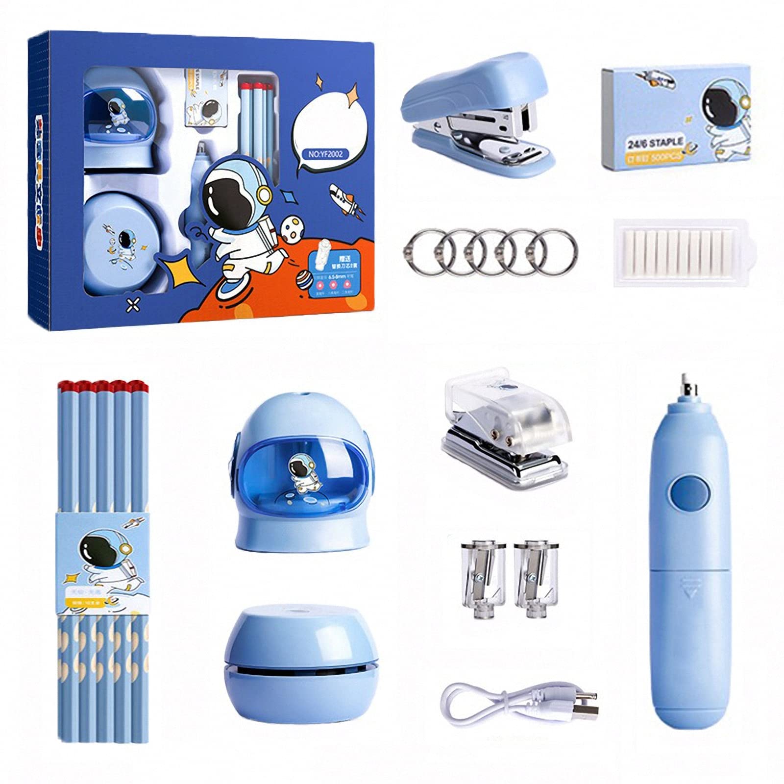 Set di temperamate elettrico Set di cancelleria elettronica