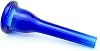 FHDCCB Deep Cup French Horn Mouthpiece, Crystal Blue