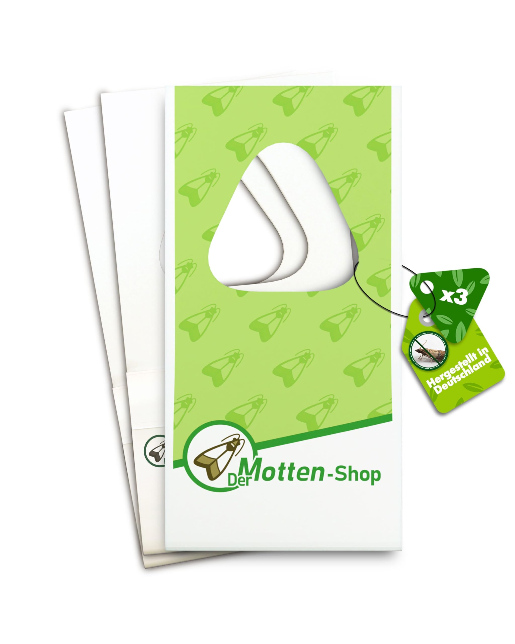 Der Motten-Shop® | Schlupfwespen gegen Lebensmittelmotten | 3 Karten à 3 Lieferungen | biologische & nachhaltige Mottenbekämpfung | die umweltfreundliche und giftfreie Alternative