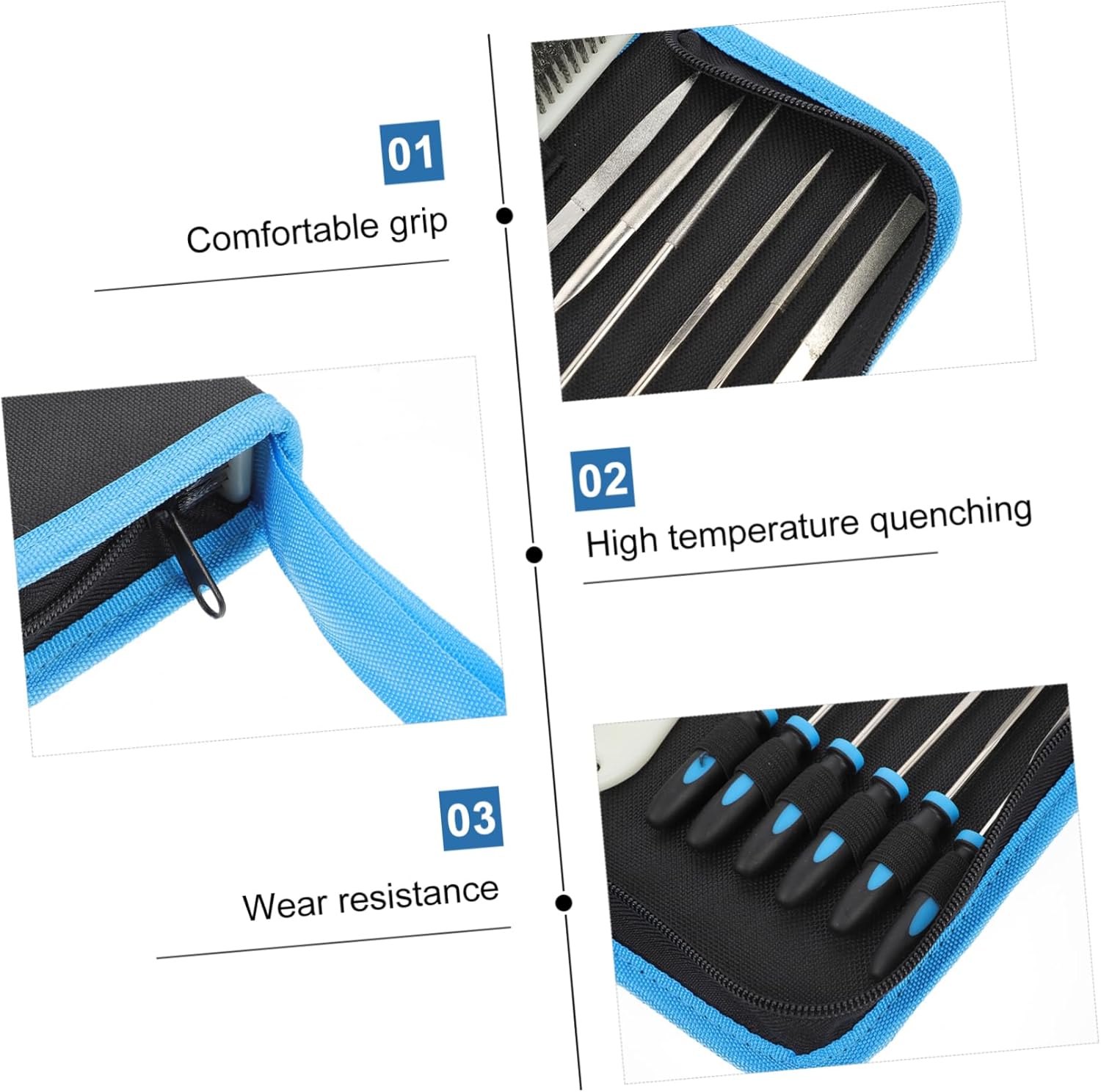 ARTIBETTER 2sets Steel Carving File Tool Kit Cleaning Brush for Woodworking Polishing Deburring File for Efficient Shaping and Engraving
