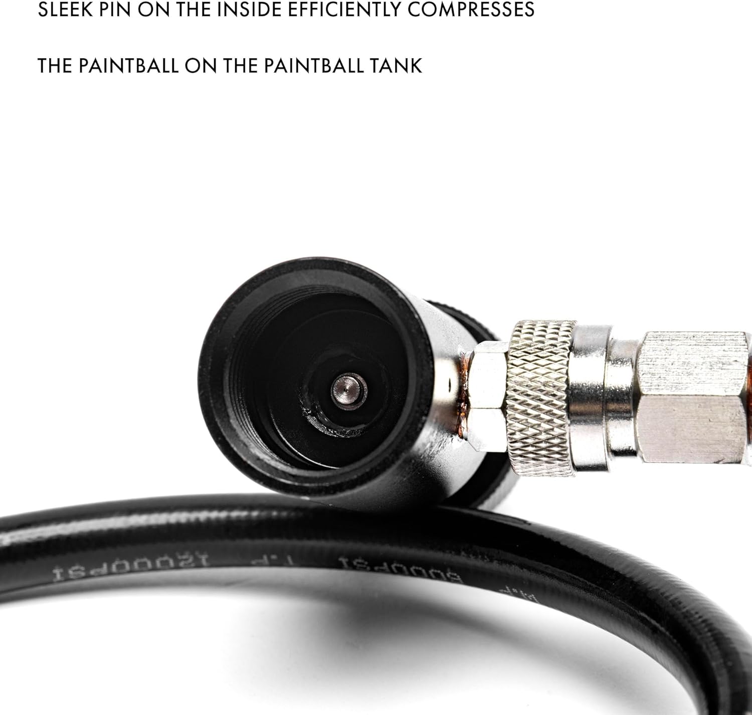 Paintball Fill Station Valve - Paintball Air Tank Refill with Dual On/Off Valve, Gas Tank Paintball, CO2 Tank Filler, Heavy-Duty Bottle Filling Station with Included Paintball G1/2-14 CO2 Adapter