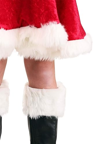 Miniatura 5 de Disfraz de Mrs Claus vestido y sombrero de Navidad rojo