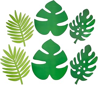 Tropical Leaf Cutouts – 12 Pieces