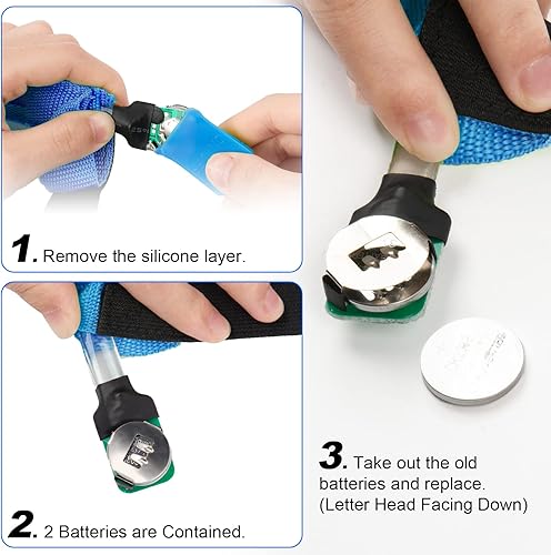 Miniatura 7 de Corbatas iluminadas, corbatines y tirantes LED, suministros de fiesta que brillan en la oscuridad, ajustables para mujeres y hombres