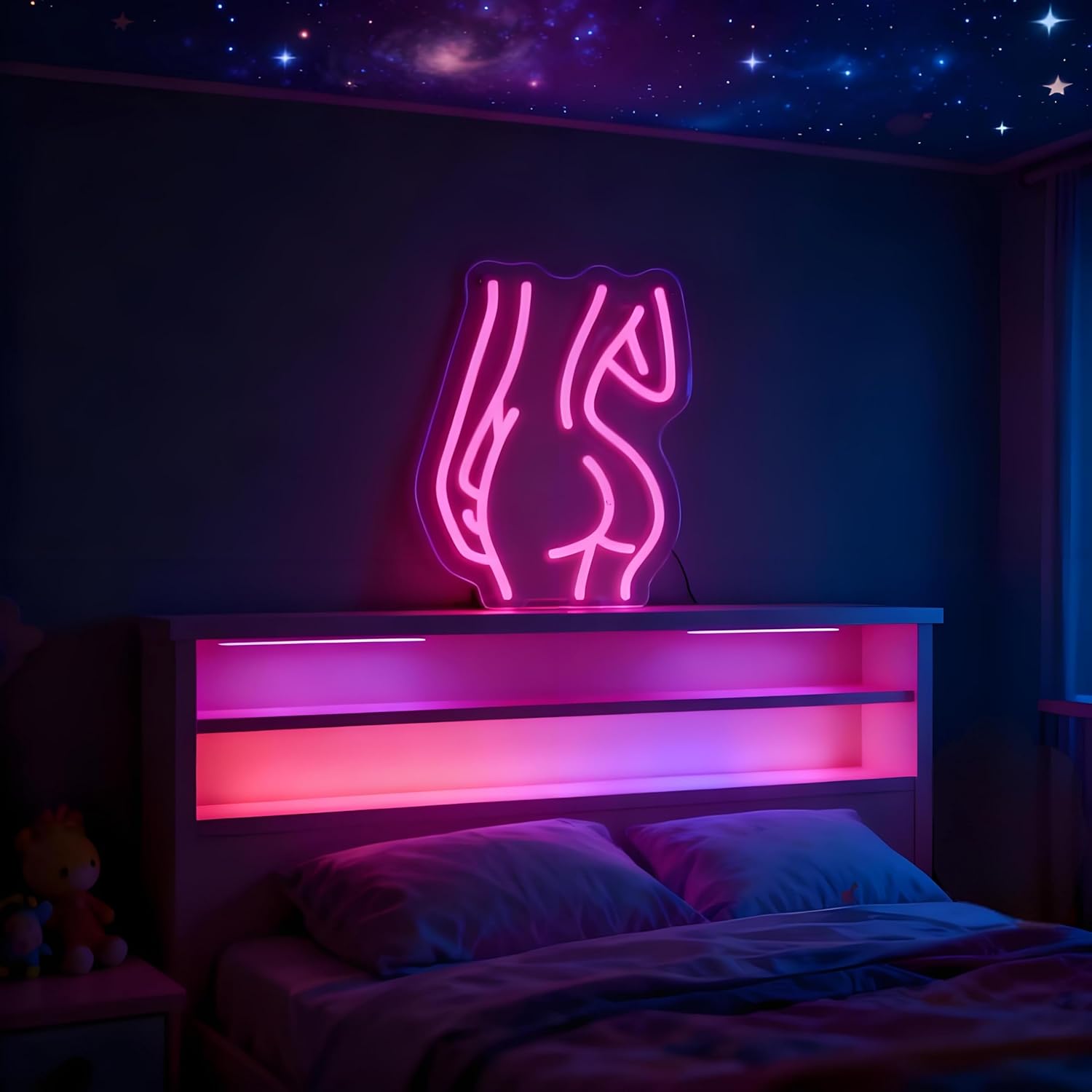 Girl Body Neon Sign for Wall Decor Sexy Light Up Business Led Sign Birthday Party Gifts Led Decorative Night Signs Room Decorations Christmas Party Gifts for Bar Club Game Room Bedroom - Image 6