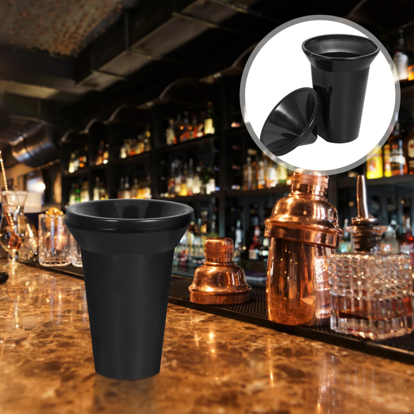 Coperchio Sputacchiera per Vino Secchiello per Ghiaccio Multifunzionale Strumento Portatile per La Degustazione del Vino in Stile Occidentale