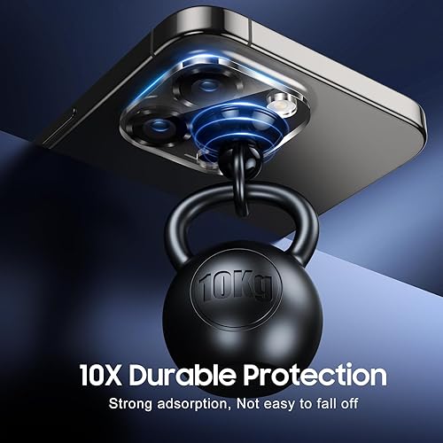 Miniatura 366 de UniqueMe [Paquete de 3 protectores de lente de cámara compatibles con iPhone 14 Pro Max/iPhone 14 Pro, vidrio templado, [compatible con fundas]