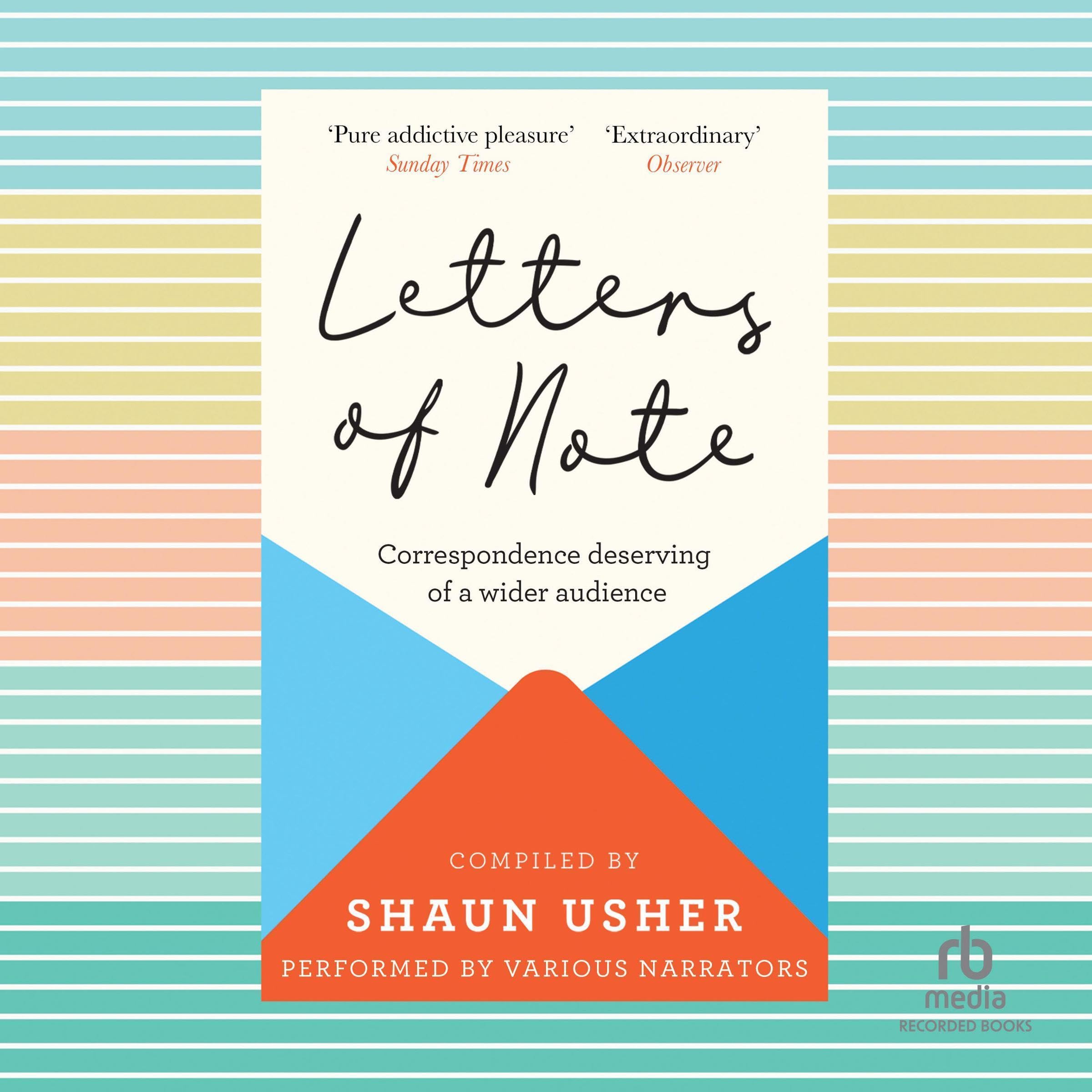 Cover art for Letters of Note: Correspondence Deserving of a Wider Audience