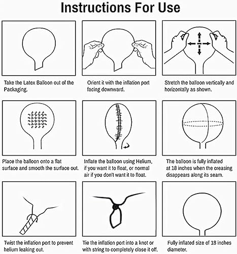 Miniatura 3 de 10 globos transparentes Bobo de 18/20/22/24 pulgadas, globos inflables transparentes para helio, fiesta de cumpleaños, baby shower, decoración de