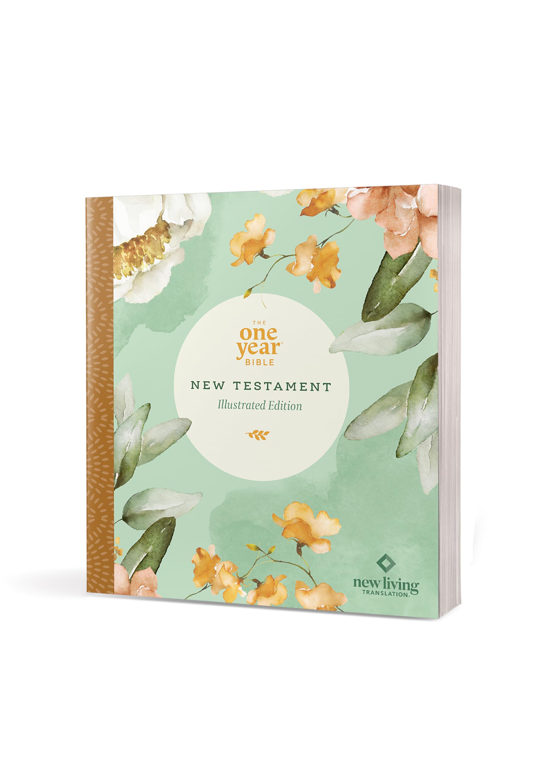The One Year Bible New Testament: NLT (Softcover, Floral Paradise) - Image 3