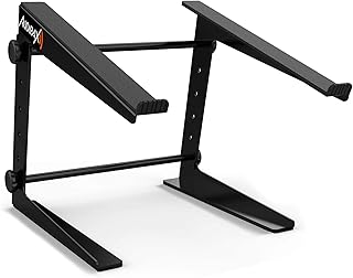 Audibax Top 5 Black Laptop DJ Stand Computer