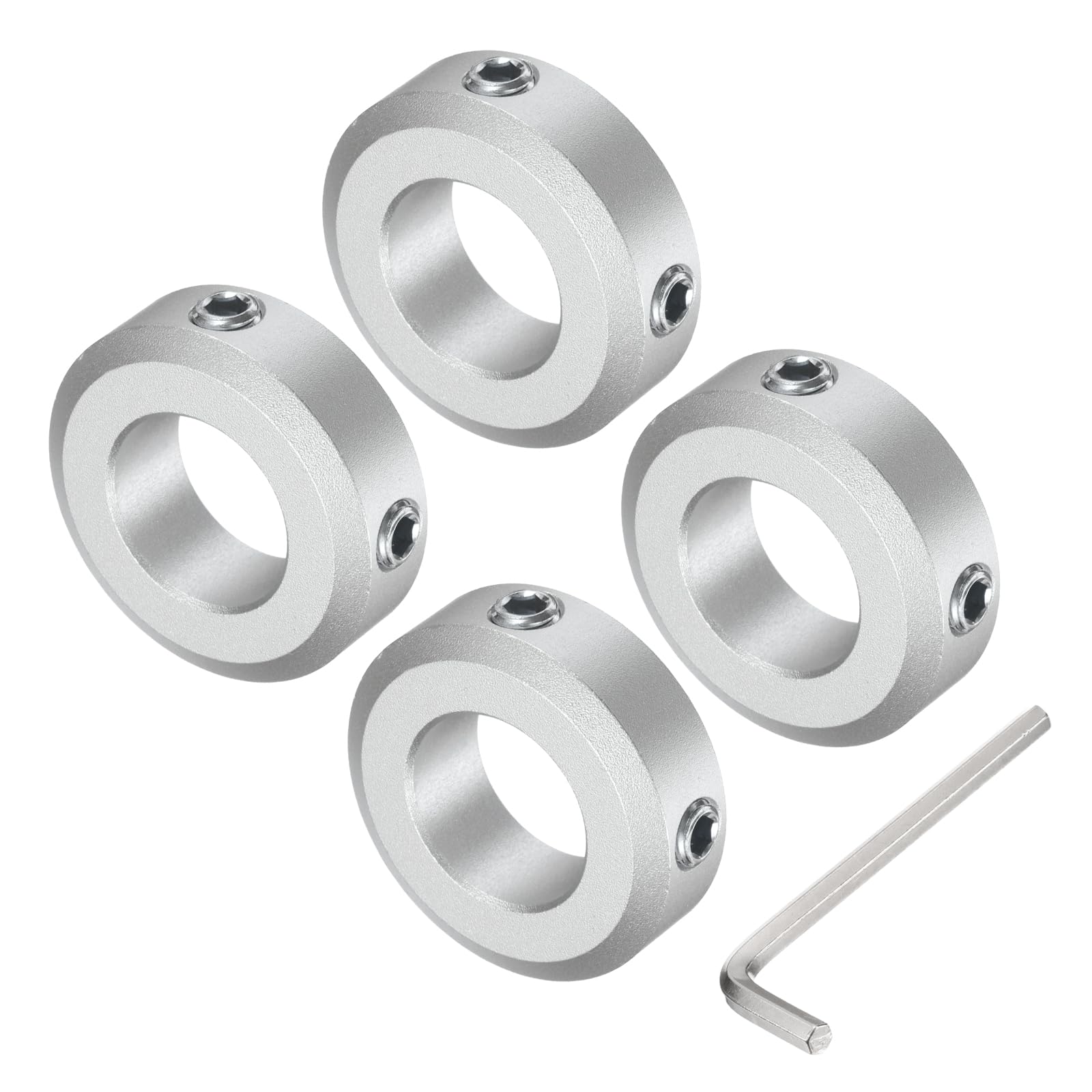 Amazon.co.jp: uxcell 17mmシャフト用スプリットシャフトカラーセット