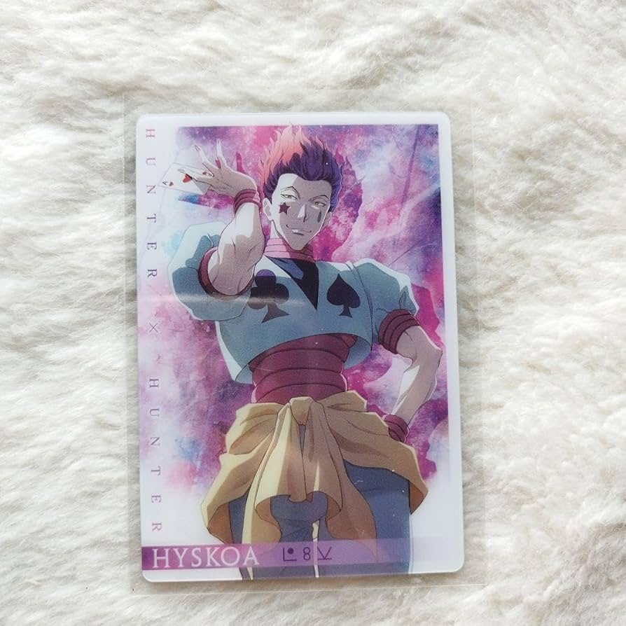 HISOKA イラストカード HUNTER X HUNTER Hunter x Hunter | Hisoka | HxH mobage cards | ヒソカ/殺人念砲弾