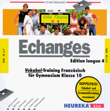 Vokabeltrainer und Grammatiktrainer, für PC, 2 Disketten (3 1/2 Zoll) Französisch für Gymnasium Klasse 10. Für MS-DOS ab 3.2 oder DR-DOS (alle Versionen)