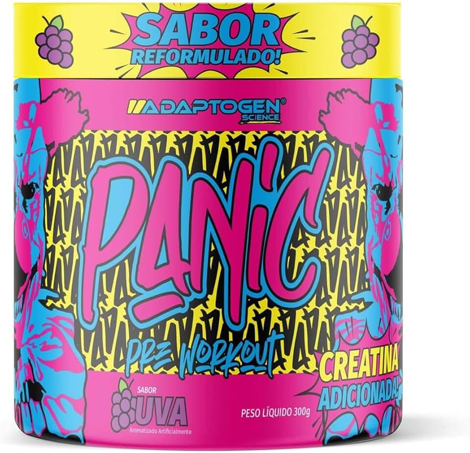 Panic Pré Workout Uva 300G,