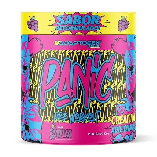 Panic Pré Workout Uva 300G,