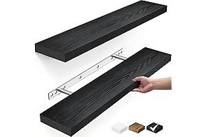 BAYKA Floating Wall Shelves: Expand Your Storage Space with Ease