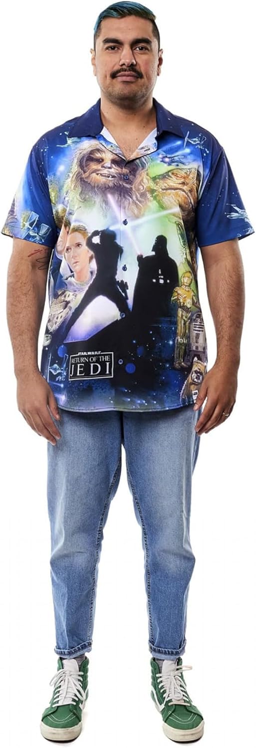 Loungefly Star Wars Return of The Jedi Poster Camp Shirt