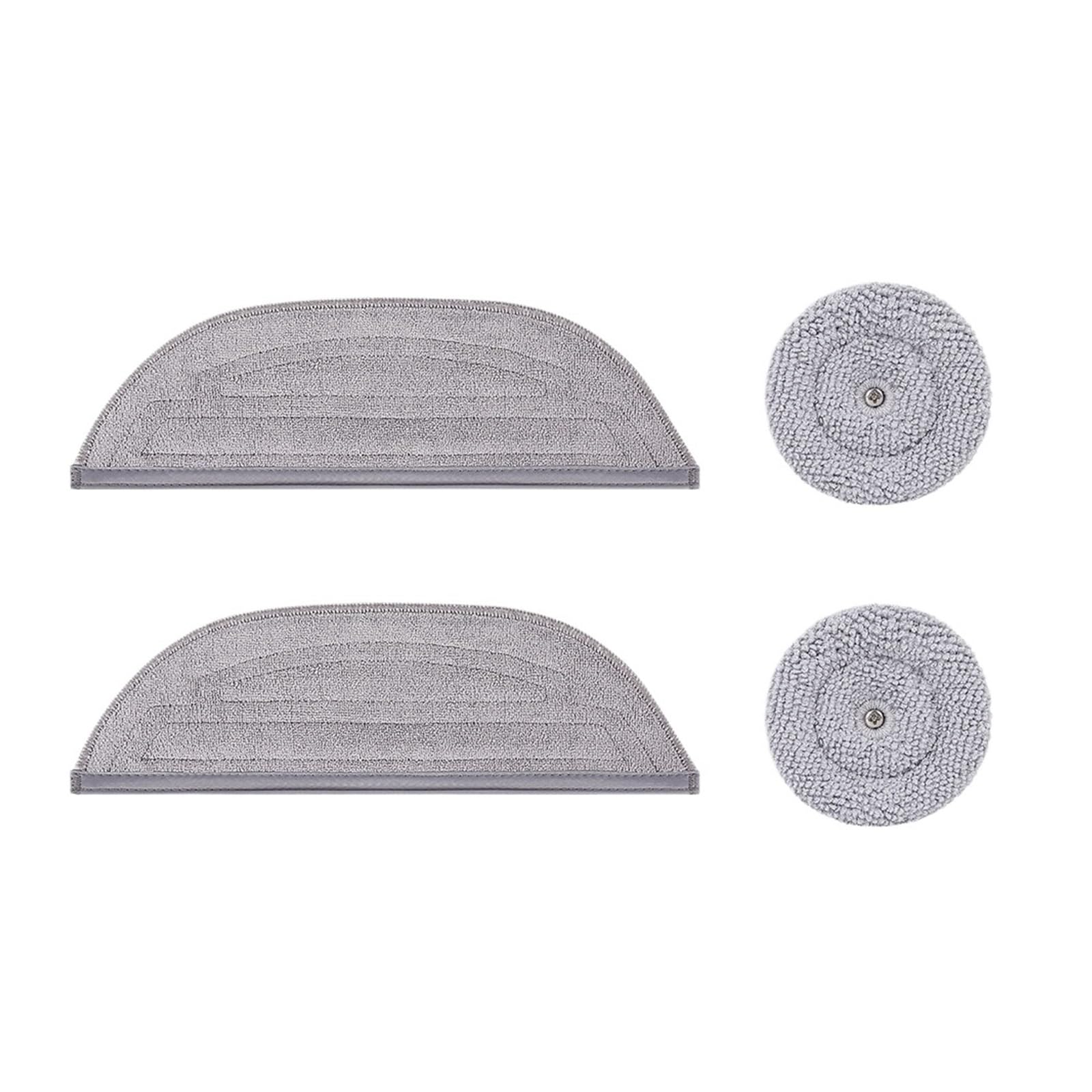 HIZON Mop Cloth ，Compatible For Roborock， S8 MaxV Ultra S8 Max Ultra G20S Shock Mop Cloth Round Rag Robot Vacuum Cleaner Accessories(1pcs)