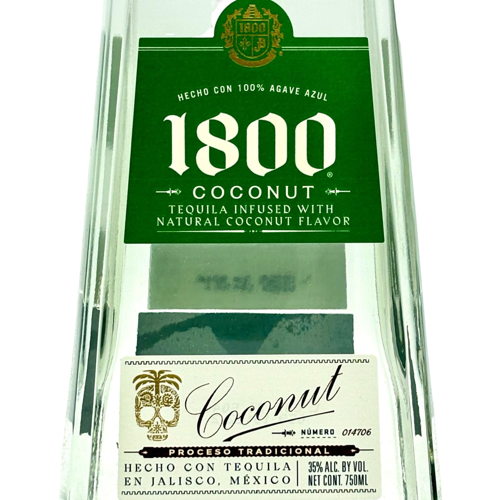 Amazon.co.jp: クエルボ 1800 ココナッツ 35度 750ml Jose Cuervo