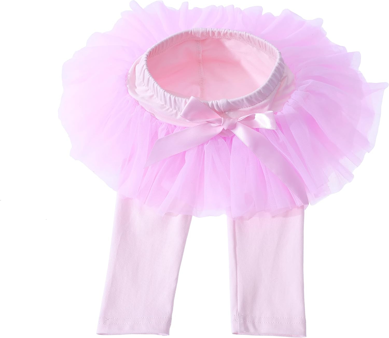 Baby Girls Tutu Leggings Infant Toddler Ankle Length Skirted Pants Footless Tights 0 Months-5T - Image 3