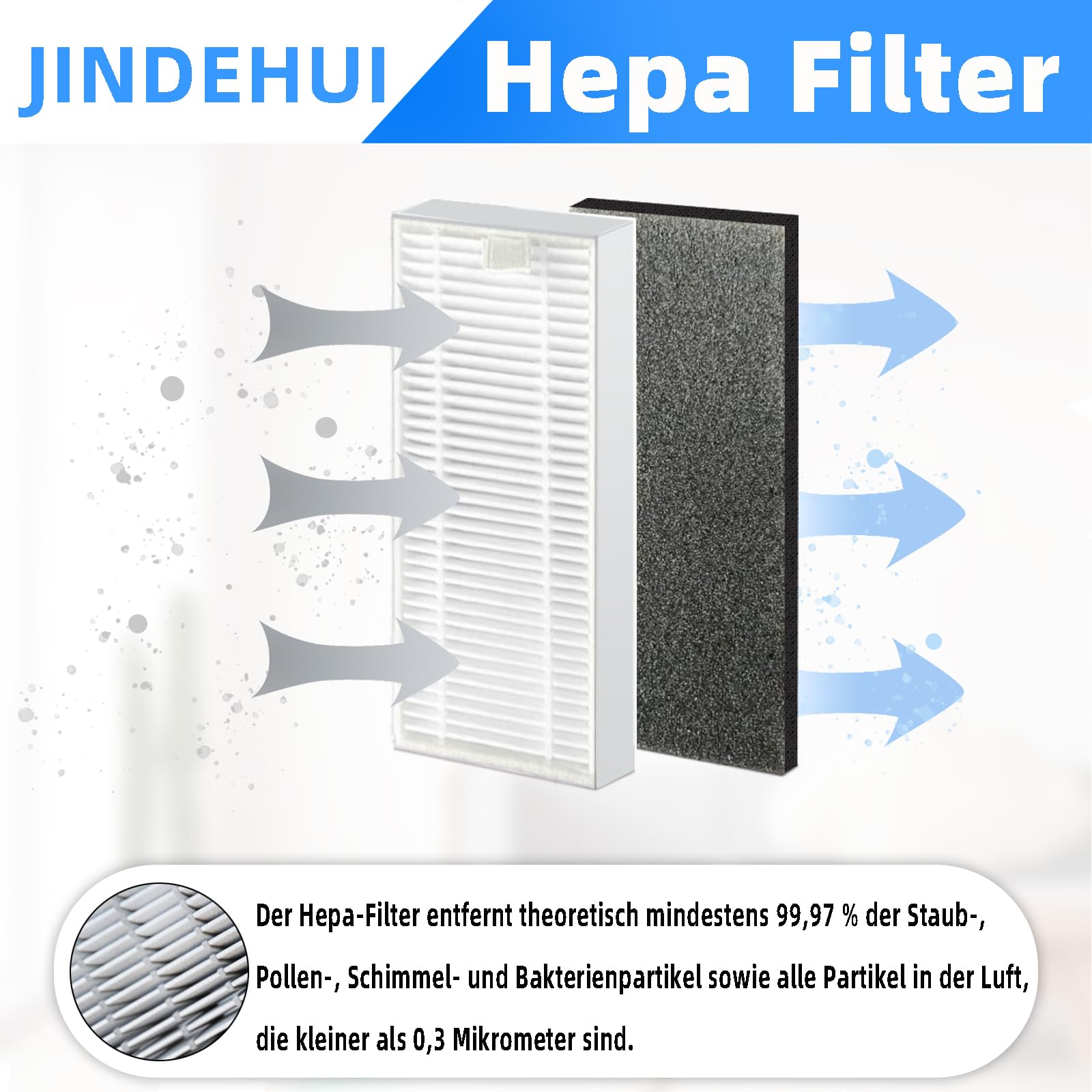 Ersatzteil-Kit Für Ultenic & Honor Saugroboter – Bürsten, Filter, Wischtücher & Staubbeutel