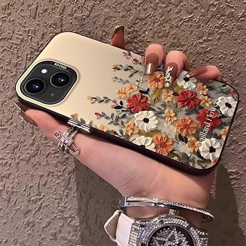 iPhone 13 Mini ile Uyumlu Kılıfı Akrilik Arka Silikon Kenarlı Darbe Koruyucu Telefon Kılıfı