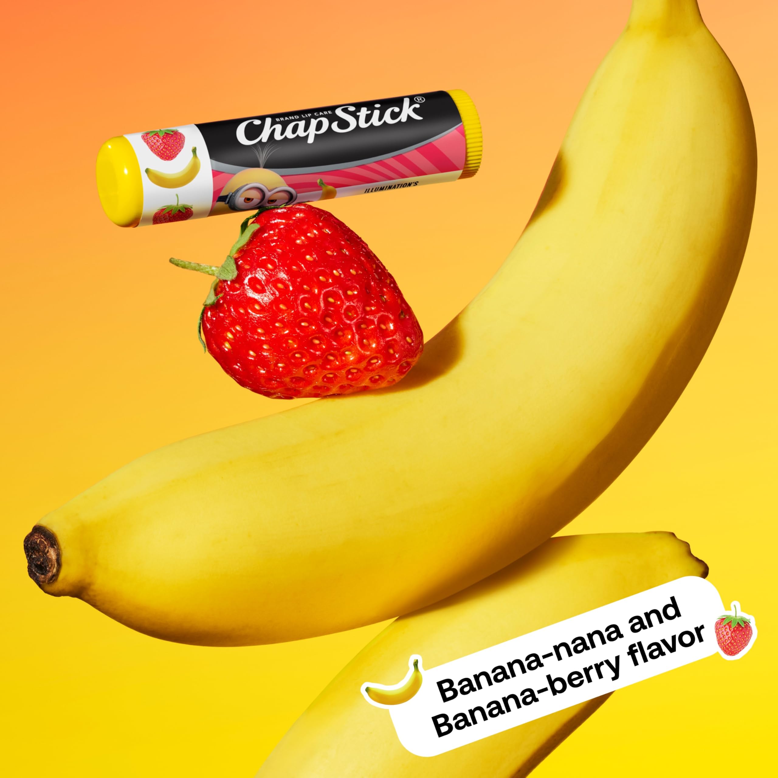 Amazon.com : ChapStick Lip Balm, Minions Banana Variety Pack (9