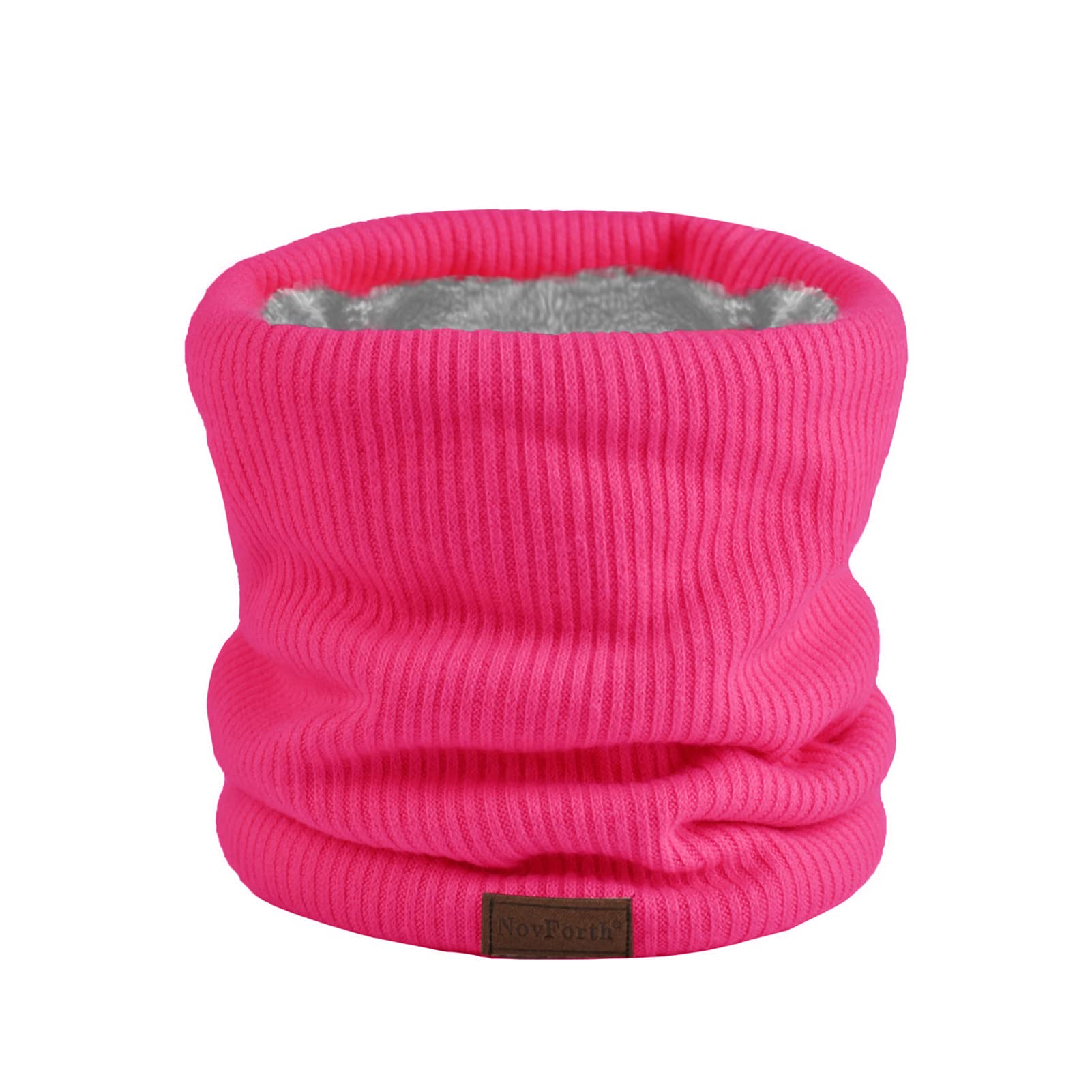 NovForth Winter Neck Warmer Men Ski, Neck Gaiter Face Scarf Women, Fleece Scarf for Men Gaiter Mask, Thick Windproof Scarves
